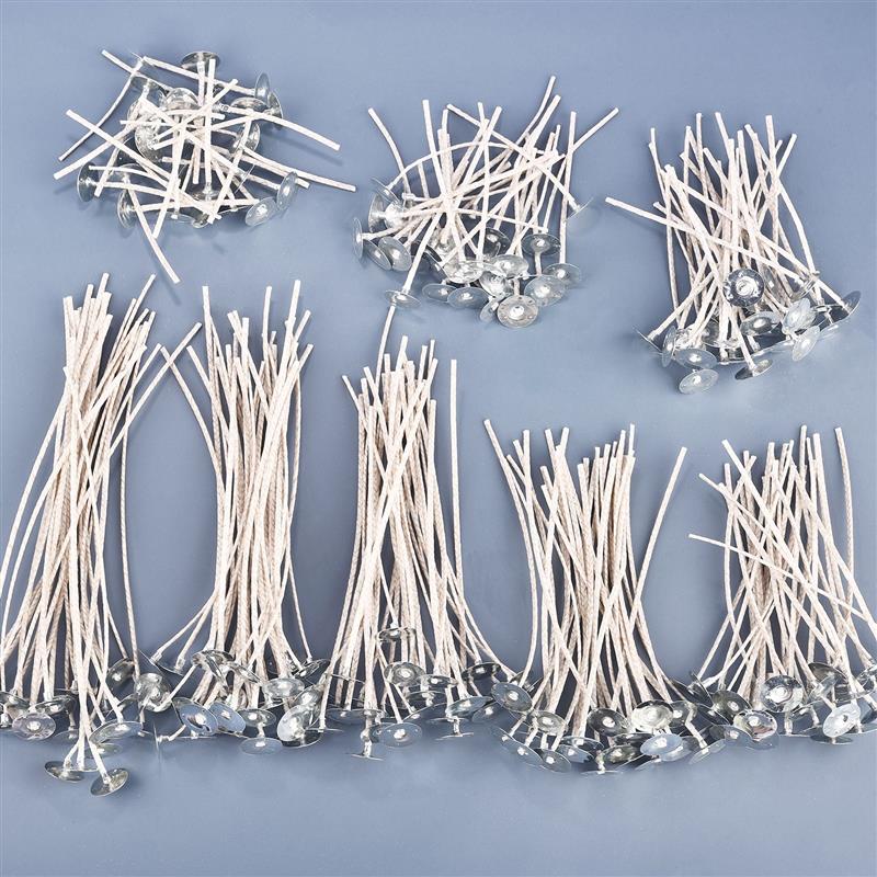 Candle Making Easy - 30Pcs เทียนต่ำควัน Pre-Waxed Diy ทำเทียน Pre-Waxed