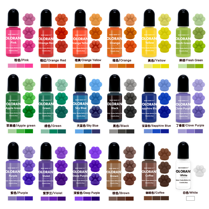 Candle Making Easy - 20 สีเทียนสีย้อมเทียนขี้ผึ้ง WAX Pigment Dye สีเทียน