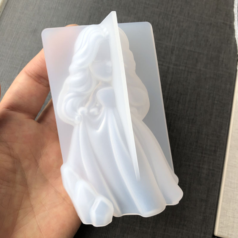 3D น่ารักเจ้าหญิงซิลิโคนเทียนแ - Candle Making Diy บทวิจารณ์และราคา