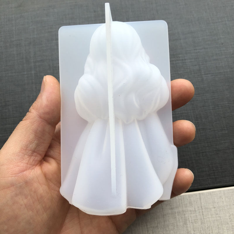 3D น่ารักเจ้าหญิงซิลิโคนเทียนแ - Candle Making Diy บทวิจารณ์และราคา