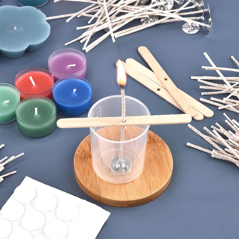 30Pcs เทียนต่ำควัน Pre-Waxed D - Candle Making Easy บทวิจารณ์และราคา