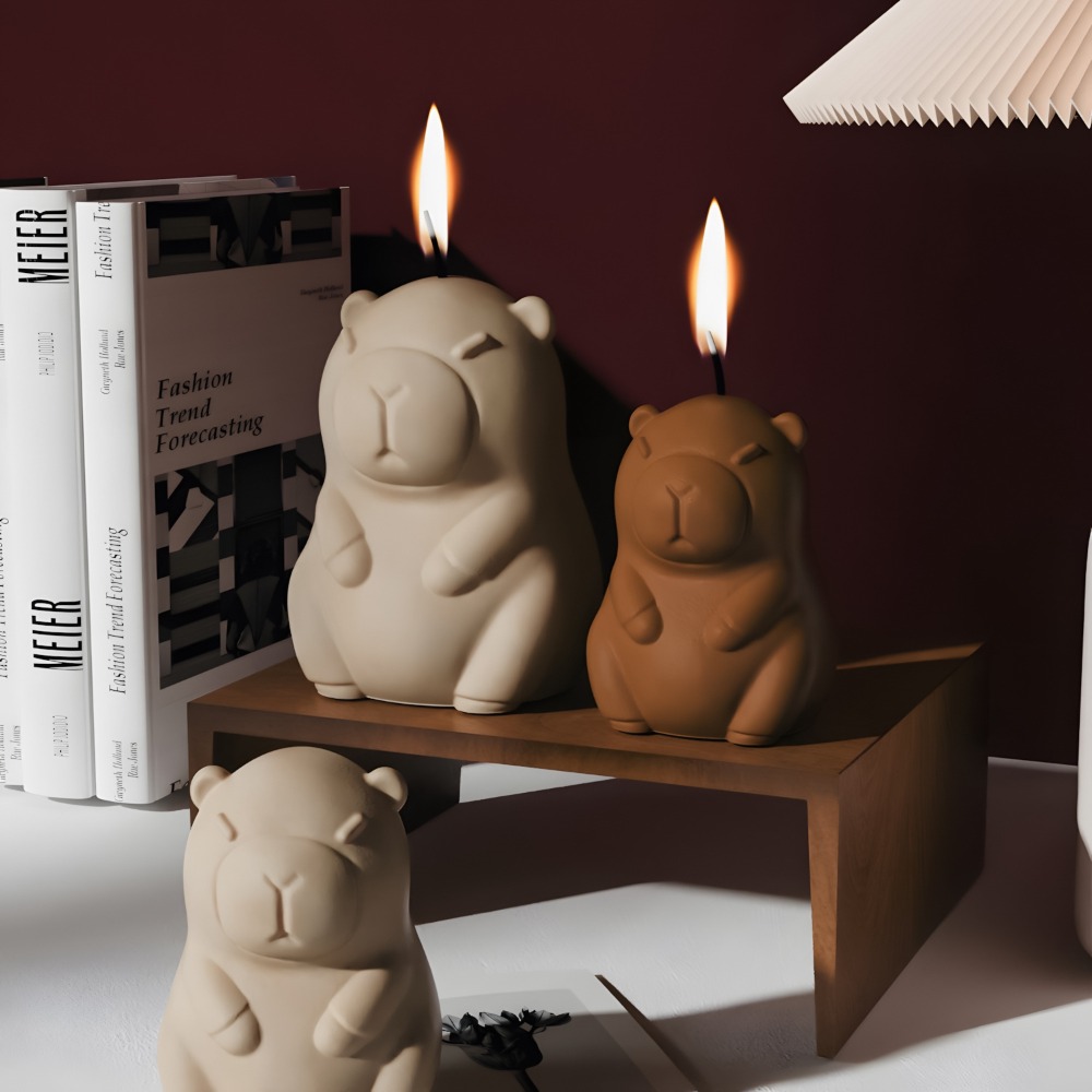 ยืน Capybara กลิ่นเทียนแม่พิมพ - Candle Making Easy บทวิจารณ์และราคา