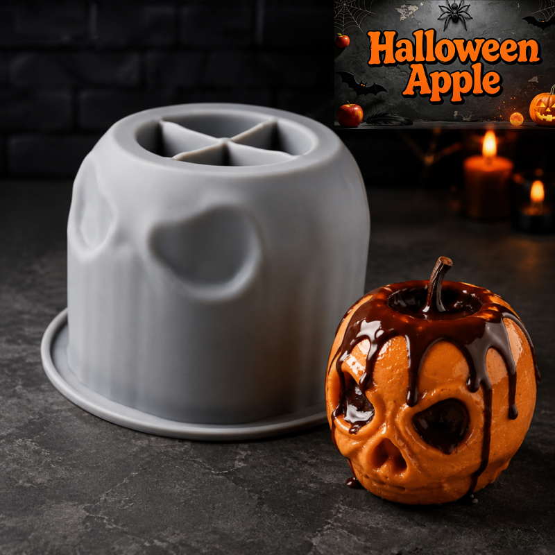 แม่พิมพ์ซิลิโคนรูปหัวกะโหลกแอป - Candle Making Easy บทวิจารณ์และราคา