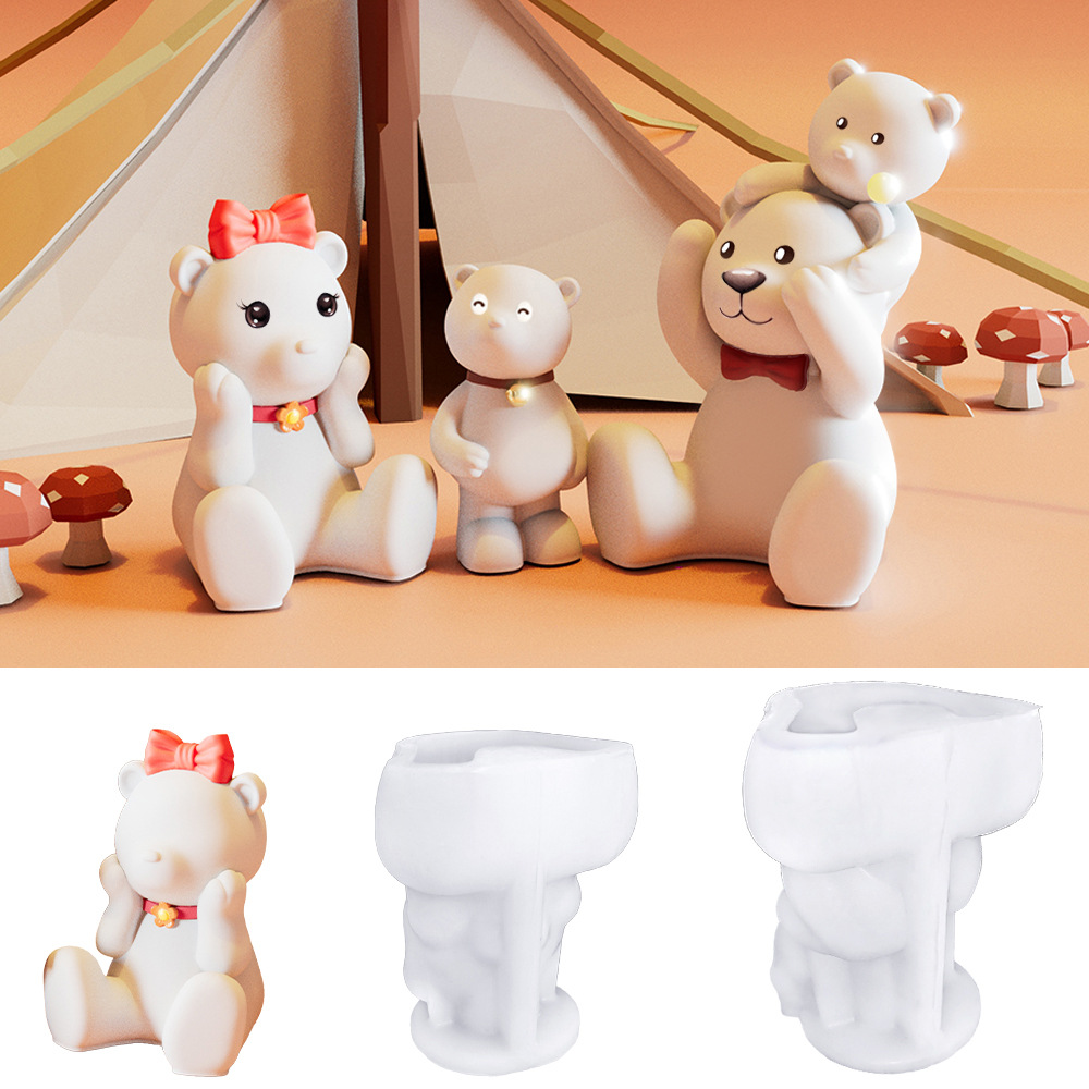 DIY Handmade 3D Bear Candle Si - Candle Making Diy บทวิจารณ์และราคา