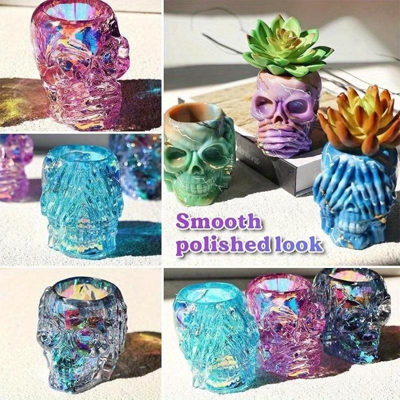 แม่พิมพ์ซิลิโคนเรซินรูปหัวกะโห - Candle Making Diy บทวิจารณ์และราคา
