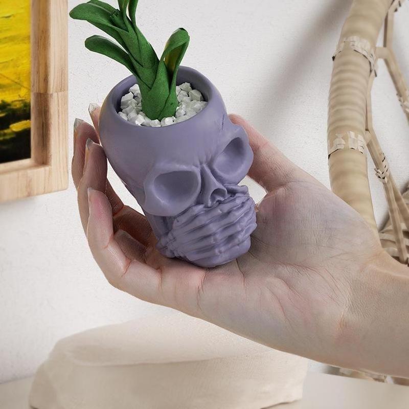 แม่พิมพ์ซิลิโคนเรซินรูปหัวกะโห - Candle Making Diy บทวิจารณ์และราคา