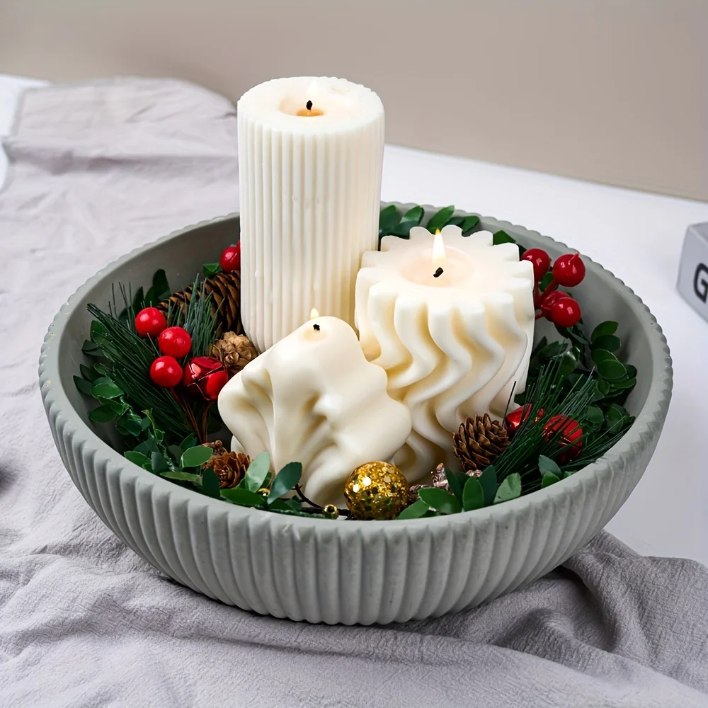 1 แหวนแม่พิมพ์ซิลิโคนสําหรับอี - Candle Making Diy บทวิจารณ์และราคา
