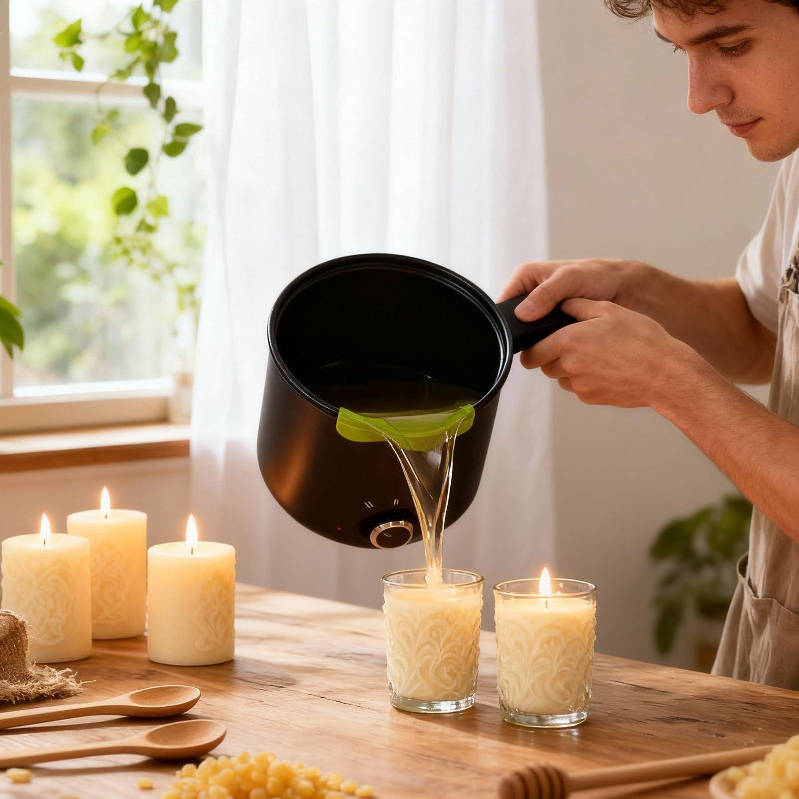 หม้อหลอมเทียน 1.5 ลิตร ขนาดใหญ - Candle Making Easy บทวิจารณ์และราคา