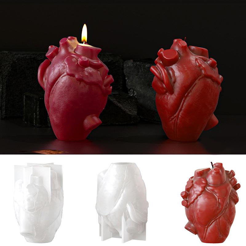 DIY แม่พิมพ์ซิลิโคนรูปหัวใจ แม - Candle Making Diy บทวิจารณ์และราคา