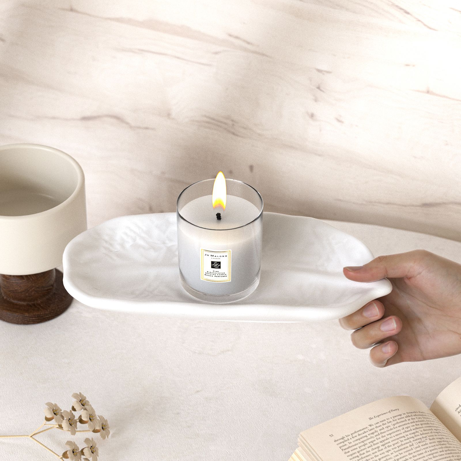 DIY Aromatic Plaster นูนลาย Le - Candle Making Diy บทวิจารณ์และราคา
