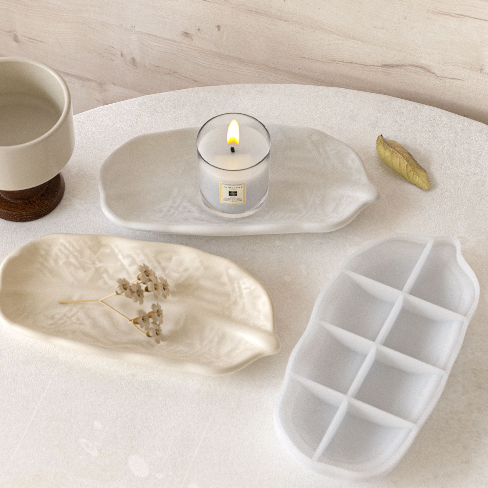 DIY Aromatic Plaster นูนลาย Le - Candle Making Diy บทวิจารณ์และราคา